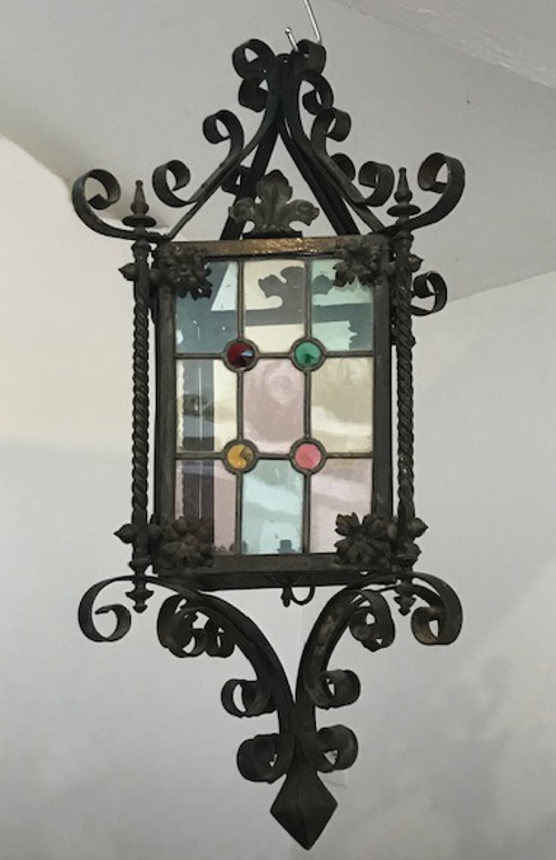 french antique lantern